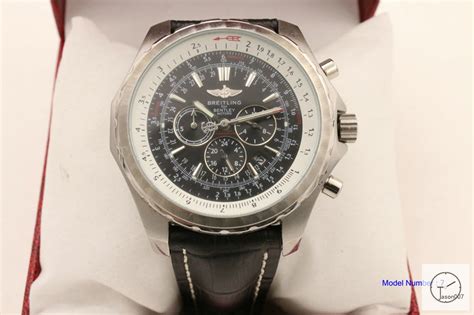 breitling watch 1884 silver